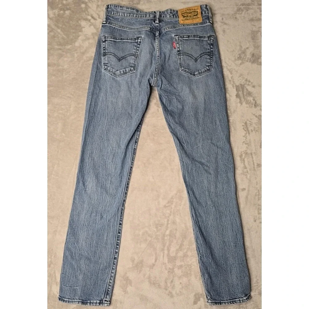 Levis 511 Mens Jeans 30x32 Blue Slim Straight Medium‎ Wash Stretch Normcore